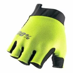 100 Percent Guanti 100% Exceeda Gel Giallo Nero