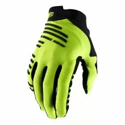 100 Percent Guanti Lunghi 100% R-Core Giallo Fluorescente