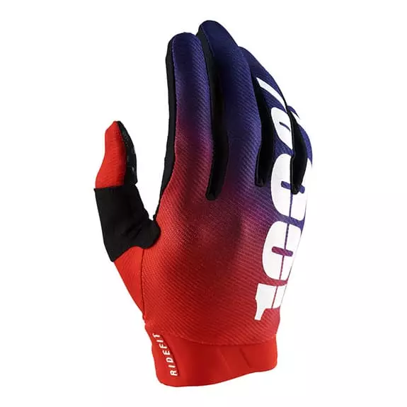 100 Percent Guanti Lunghi 100% Ridefit Korp Rosso Chiaro 3 100 Percent Guanti Lunghi 100% Ridefit Korp Rosso Chiaro