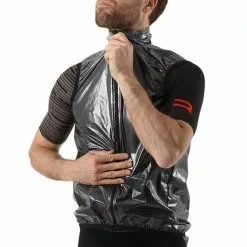 Gilet Finisseur Antracite Nero -Vendite Gilet Ciclismo 3e0a8510 2