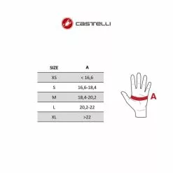Guanti Castelli Roubaix Gel 2 Rosso Donna -Vendite Gilet Ciclismo CAS W COM gloves st v1 1