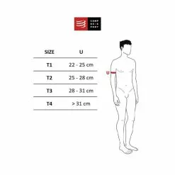 Manicotti Compressport ArmForce Ultralight Nero -Vendite Gilet Ciclismo CPS U COM armwarmers st v2 1