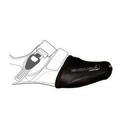 Copripunta Endura FS 260-Pro Slick Toe Cover Nero Brillante
