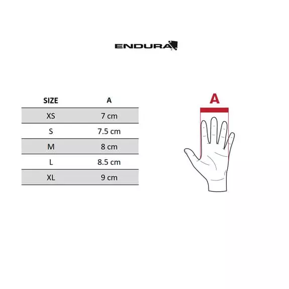 Guanti Endura Windchill Lunghi Nero Donna 4 Guanti Endura Windchill Lunghi Nero Donna - immagine 2