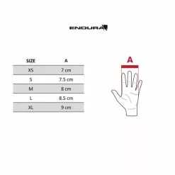 Guanti Lunghi Endura Hummvee Lite Icon Nero Donna -Vendite Gilet Ciclismo END W COM gloves st v1 8