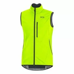 Gilet Gore Wear C3 Light Windstopper Giallo Nero