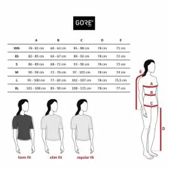 Gilet Gore Wear Ambient GORE-TEX INFINIUM™ Nero Donna 11 Gilet Gore Wear Ambient GORE-TEX INFINIUM™ Nero Donna -Vendite Gilet Ciclismo GOW W CL form fit st v5 1