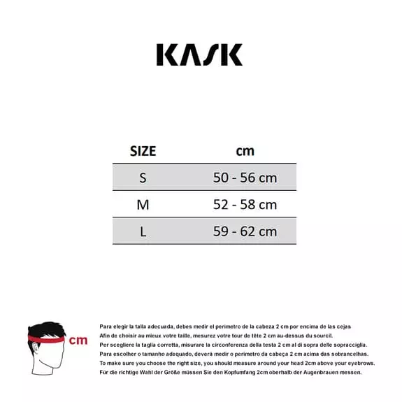 Casco Kask Caipi Arancione - immagine 6