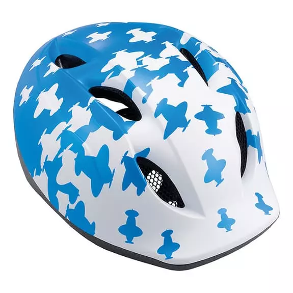 Casco MET Super Buddy Bianco Azzurro Aerei Bambini 3 Casco MET Super Buddy Bianco Azzurro Aerei Bambini