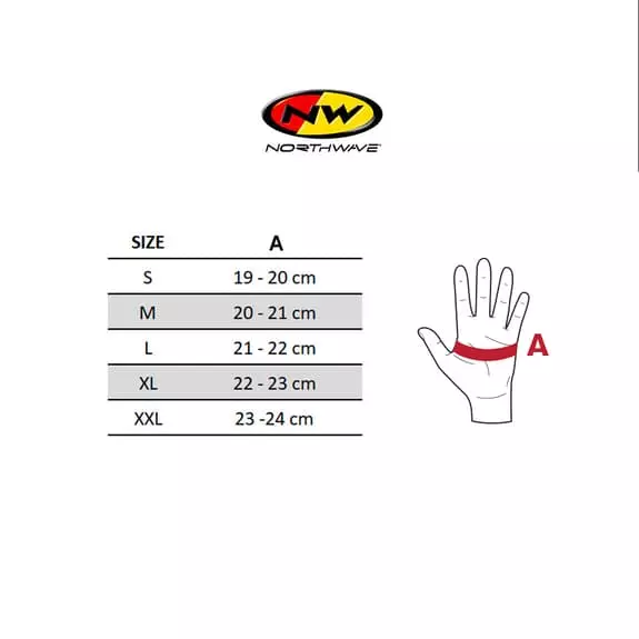 Guanti Lunghi Northwave Kinetic Fast Gel Nero Giallo Fluo 4 Guanti Lunghi Northwave Kinetic Fast Gel Nero Giallo Fluo - immagine 2