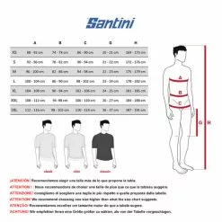 Gilet Santini Paris-Roubaix Enfer Du Nord Nero -Vendite Gilet Ciclismo SAN M CL classic st v3 4