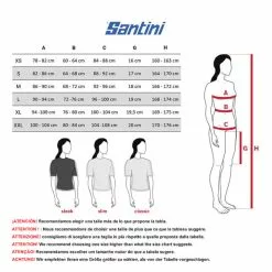 Gilet Impermeabile Santini Guard Nimbus Azzurro Nero Donna- Sleek Fit -Vendite Gilet Ciclismo SAN W CL sleek st v3 2