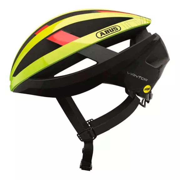Casco Abus Viantor MIPS Giallo Neon 3 Casco Abus Viantor MIPS Giallo Neon