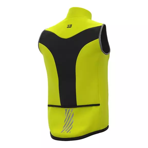 ALE Gilet Alé Klimatik K-Smart Giallo Fluo Nero 4 ALE Gilet Alé Klimatik K-Smart Giallo Fluo Nero - immagine 2