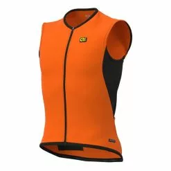 ALE Gilet Alé Thermo Arancione Fluo