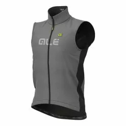 ALE Gilet Alé Black Reflective Grigio