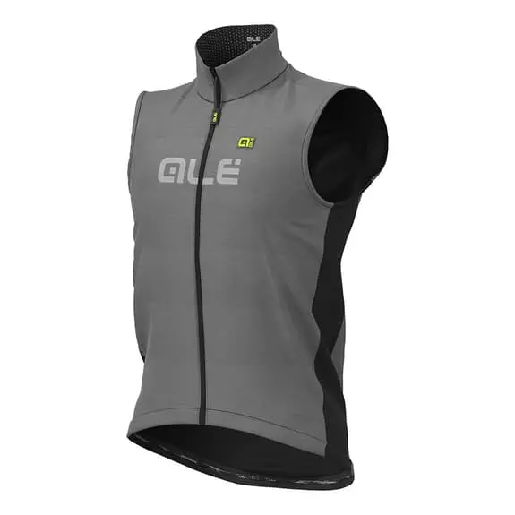 ALE Gilet Alé Black Reflective Grigio 3 ALE Gilet Alé Black Reflective Grigio