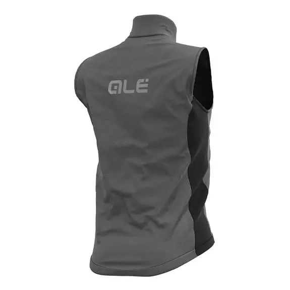 ALE Gilet Alé Black Reflective Grigio 4 ALE Gilet Alé Black Reflective Grigio - immagine 2