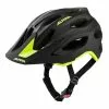 Casco Alpina Carapax 2.0 Nero Giallo Lime -Vendite Gilet Ciclismo an 9725142 c 001