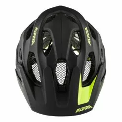 Casco Alpina Carapax 2.0 Nero Giallo Lime -Vendite Gilet Ciclismo an 9725142 c 004