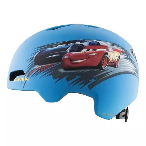 Casco Alpina Hackney Disney Cars Blu Bambini 6 Casco Alpina Hackney Disney Cars Blu Bambini - immagine 4