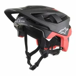 Casco Alpinestars Vector Pro Nero Rosso Opaco