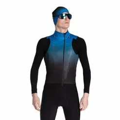 Gilet Bioracer Spitfire Body Blu-grigio Nero -Vendite Gilet Ciclismo bio br11660cw19 bsh 003