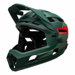 Casco Bell Super Air R MIPS Verde Rosso -Vendite Gilet Ciclismo bl 107.20231 c 002