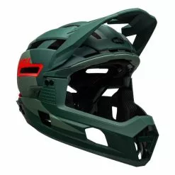 Casco Bell Super Air R MIPS Verde Rosso -Vendite Gilet Ciclismo bl 107.20231 c 003