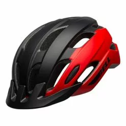 Casco Bell Trace Rosso Opaco Nero -Vendite Gilet Ciclismo bl 107.21611 002