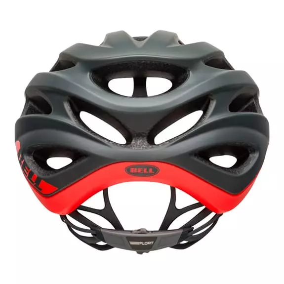 Casco Bell Formula Grigio Chiaro Rosso Intenso 4 Casco Bell Formula Grigio Chiaro Rosso Intenso - immagine 2