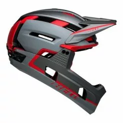 Casco Bell Super Air R Spherical Grigio Rosso 10 Casco Bell Super Air R Spherical Grigio Rosso -Vendite Gilet Ciclismo bl 7138146 c 004
