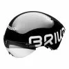 Casco Briko Cronometro Nero Bianco Brillante -Vendite Gilet Ciclismo brk 2001bw0 900 447