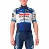 Castelli Gilet Antivento Soudal Quick-Step 2023 Blu Bianco -Vendite Gilet Ciclismo ca 4233088 55 001