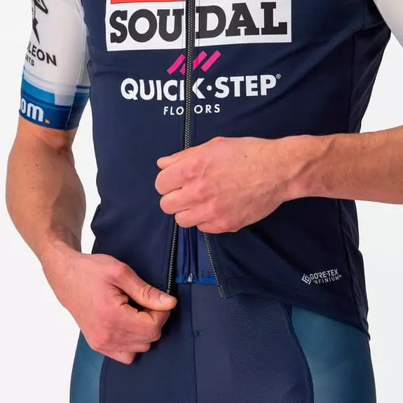 Castelli Gilet A Vento Soudal Quick-Step 2023 Perfetto RoS 2 Rosso Corsa Blu 8 Castelli Gilet A Vento Soudal Quick-Step 2023 Perfetto RoS 2 Rosso Corsa Blu - immagine 6