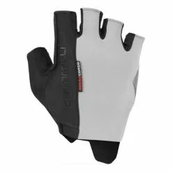 Guanti Castelli Espresso Rosso Corsa Argento Grigio Scuro