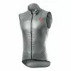 Gilet Antivento Castelli Aria Grigio -Vendite Gilet Ciclismo ca 4520057 870