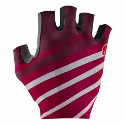 Guanti Castelli Competizione 2 Bordeaux Rosso Bianco