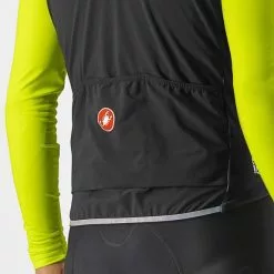 Gilet A Vento Castelli Perfetto RoS 2 Rosso Corsa GORE-TEX INFINIUM™ Grigio Nichel -Vendite Gilet Ciclismo ca 4522514 064 003