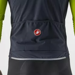 Gilet A Vento Castelli Perfetto RoS 2 Rosso Corsa GORE-TEX INFINIUM™ Blu Scuro -Vendite Gilet Ciclismo ca 4522514 414 003