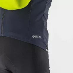 Gilet A Vento Castelli Perfetto RoS 2 Rosso Corsa GORE-TEX INFINIUM™ Blu Scuro -Vendite Gilet Ciclismo ca 4522514 414 005