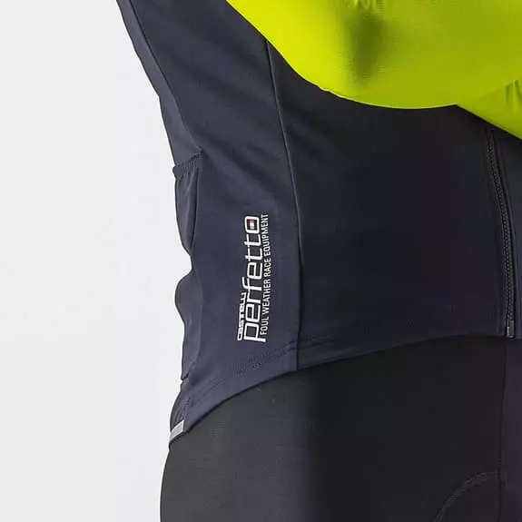 Gilet A Vento Castelli Perfetto RoS 2 Rosso Corsa GORE-TEX INFINIUM™ Blu Brillante 6 Gilet A Vento Castelli Perfetto RoS 2 Rosso Corsa GORE-TEX INFINIUM™ Blu Brillante - immagine 4