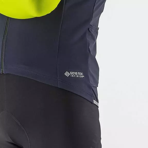 Gilet A Vento Castelli Perfetto RoS 2 Rosso Corsa GORE-TEX INFINIUM™ Blu Brillante 7 Gilet A Vento Castelli Perfetto RoS 2 Rosso Corsa GORE-TEX INFINIUM™ Blu Brillante - immagine 5