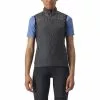 Gilet A Vento Castelli Unlimited Puffy Grigio Scuro Donna