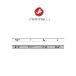 Copriscarpe Castelli - 6 Fast Feet Rosso Corsa Nero Donna -Vendite Gilet Ciclismo cas w com overshoes euro shoe size st v1 2