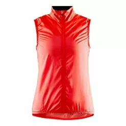 Gilet Craft ESSence Light Wind Arancione Donna