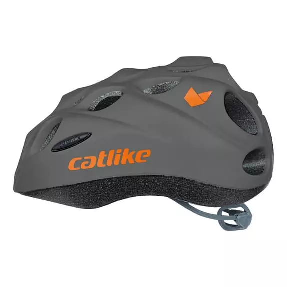 Casco Catlike Kitten Grigio Scuro Opaco Arancione Bambini 3 Casco Catlike Kitten Grigio Scuro Opaco Arancione Bambini