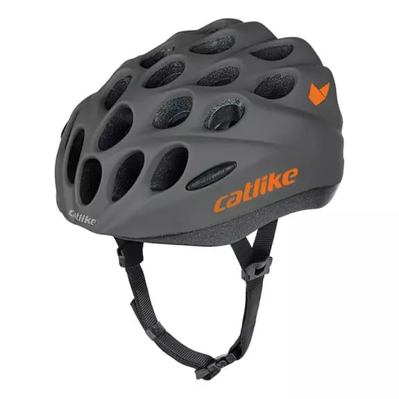 Casco Catlike Kitten Grigio Scuro Opaco Arancione Bambini 7 Casco Catlike Kitten Grigio Scuro Opaco Arancione Bambini - immagine 5