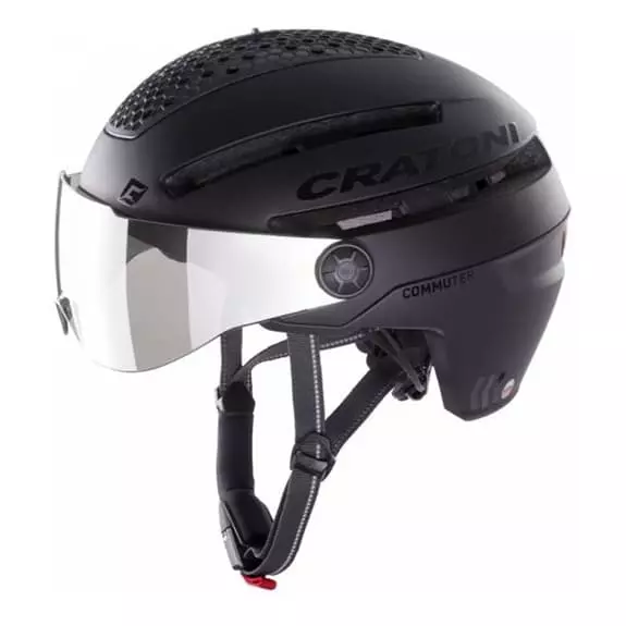 Casco Cratoni Commuter Pedalec Nero Mate 3 Casco Cratoni Commuter Pedalec Nero Mate