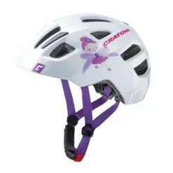 Casco Cratoni Maxter Fata Bianco Bambini
